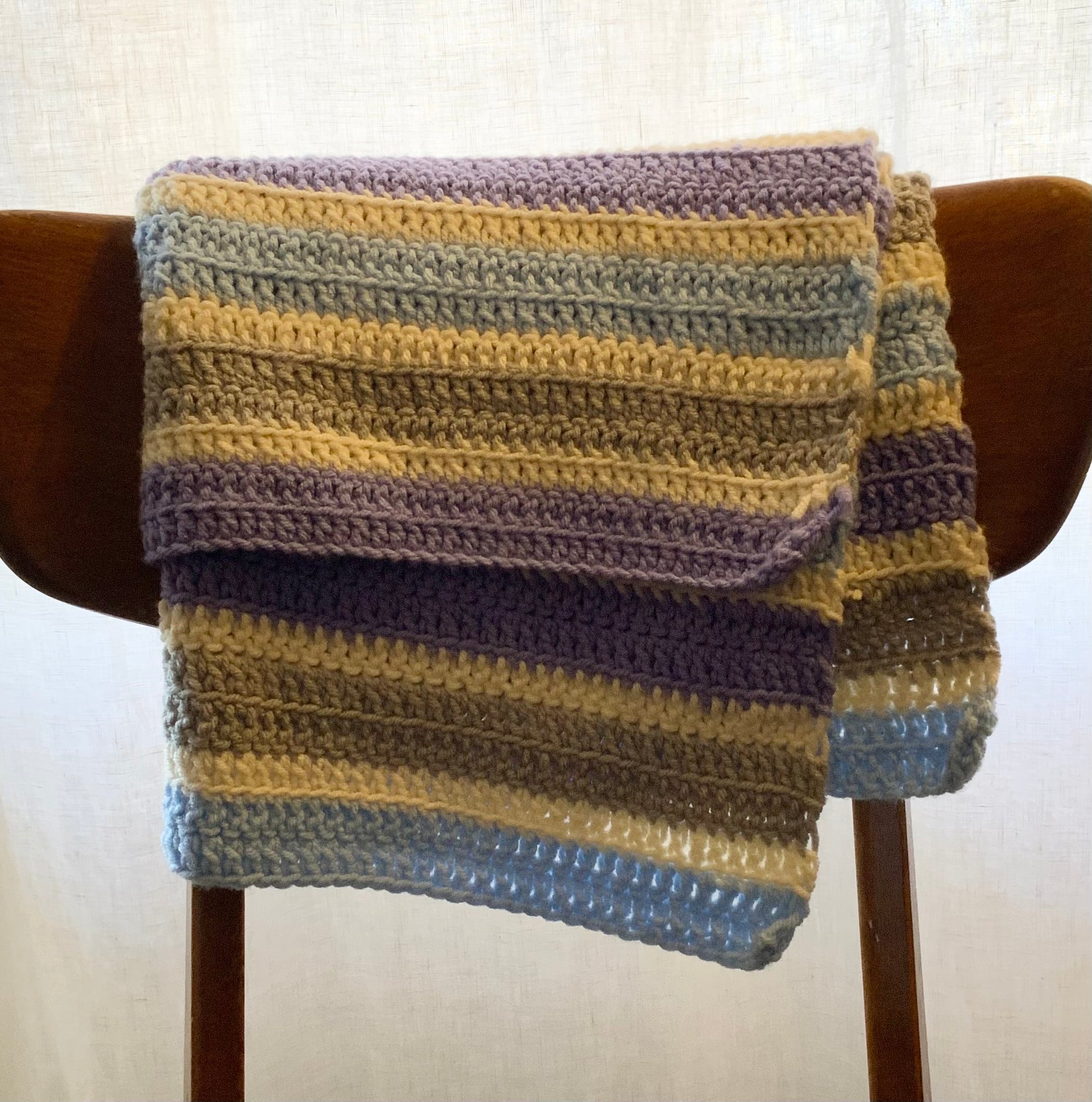 Crochet baby blanket